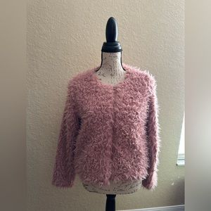 Pink Furry Coat